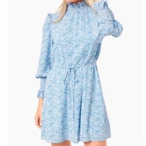 Tuckernuck Pomander Place Balou Floral Smocked Collar Dress